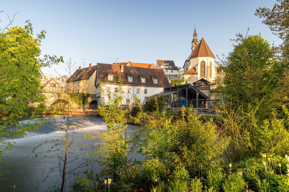 Blick auf Waiblingen von der Talaue | Remstal | Wohnmobilreisen Baden-Württemberg