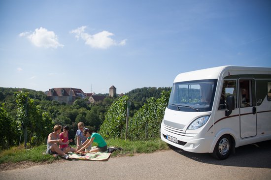 Weinpicknick mit dem Wohnmobil in Neckarwestheim | HeilbronnerLand | Wohnmobiltouren in Baden-Württemberg